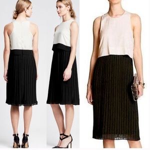 Banana Republic pleated dress